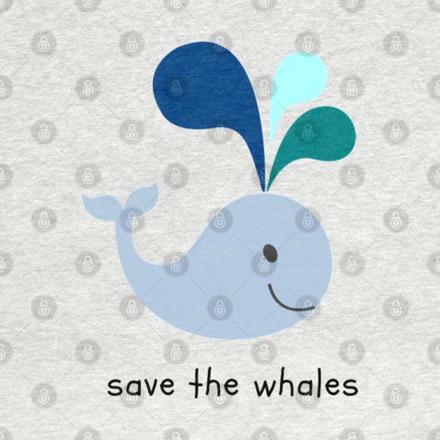 Save the Whales by NoColorDesigns